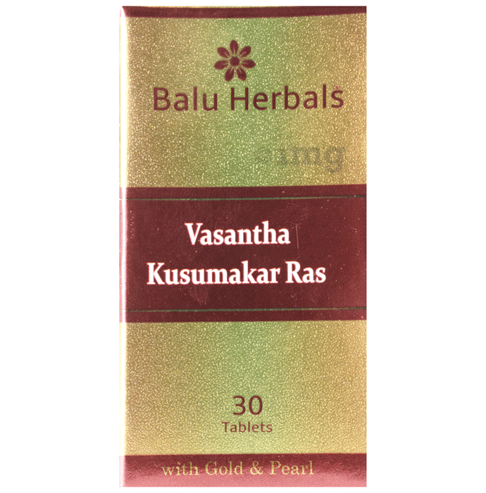 Balu Herbals Vasantha Kusumakar Ras Tablet