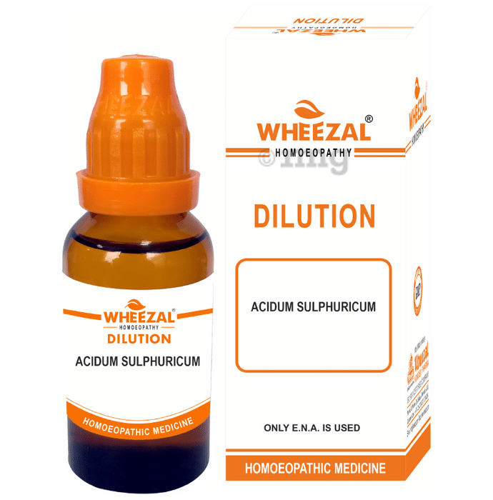 Wheezal Acidum Sulphuricum Dilution 30