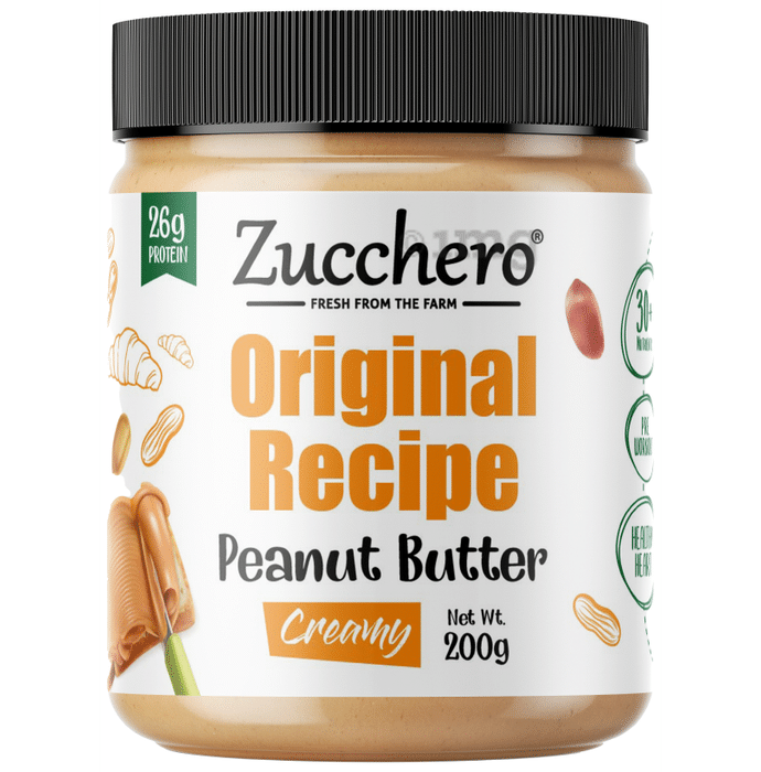 Zucchero Original Recipe Peanut Butter Creamy