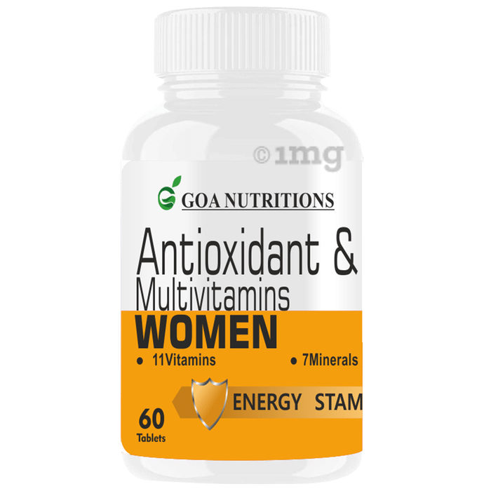 Goa Nutritions Antioxidant & Multivitamins Tablet for Women