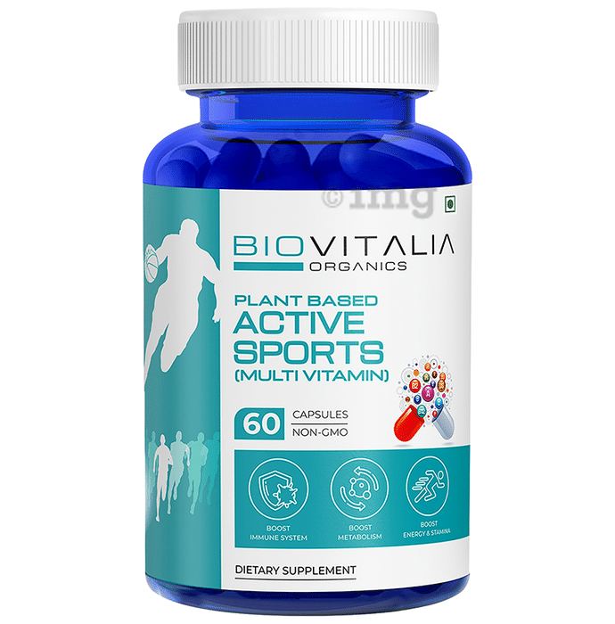 Biovitalia Organics Plant Based Active Sports Capsule