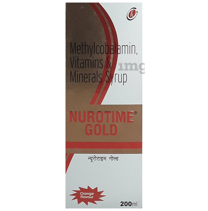 Nurotime Gold Syrup Orange