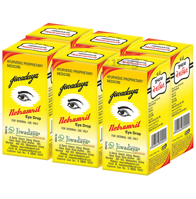 Jiwadaya Netramrit Eye Drop (15ml Each)