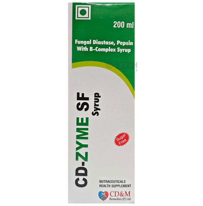 Cd-Zyme SF Syrup Sugar Free