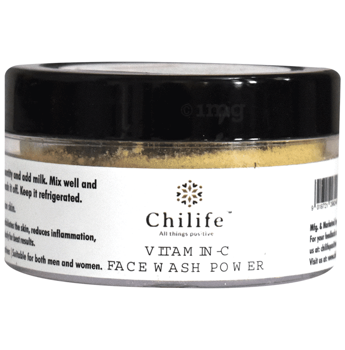 Chilife Vitamin- C Face Wash Powder
