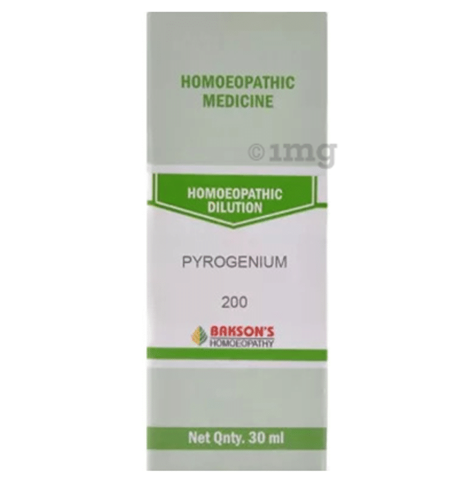 Bakson's Homeopathy Pyrogenium Dilution 200 CH