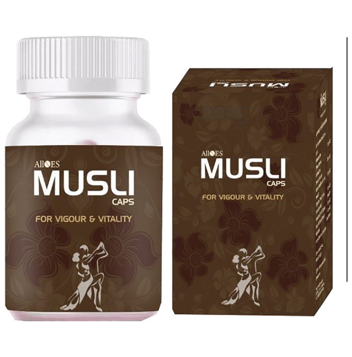 Alloes Musli Capsule for Vigour & Vitality