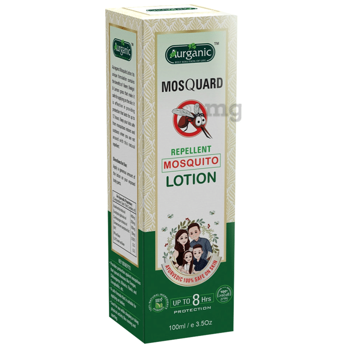 Aurganic Mosquard Repellent Mosquito Lotion