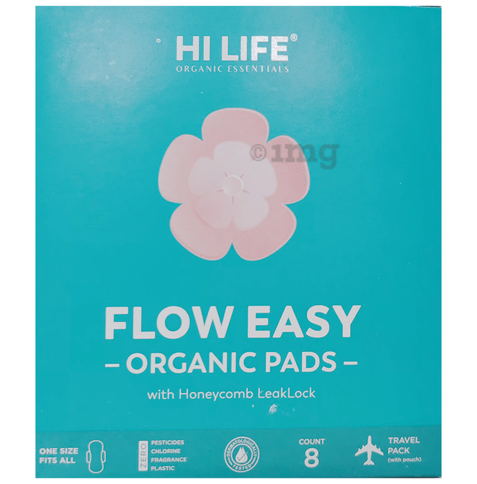 Hi Life Organic Period Pads Medium