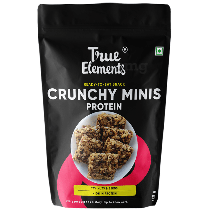 True Elements Crunchy Minis Protein for Digestive Health