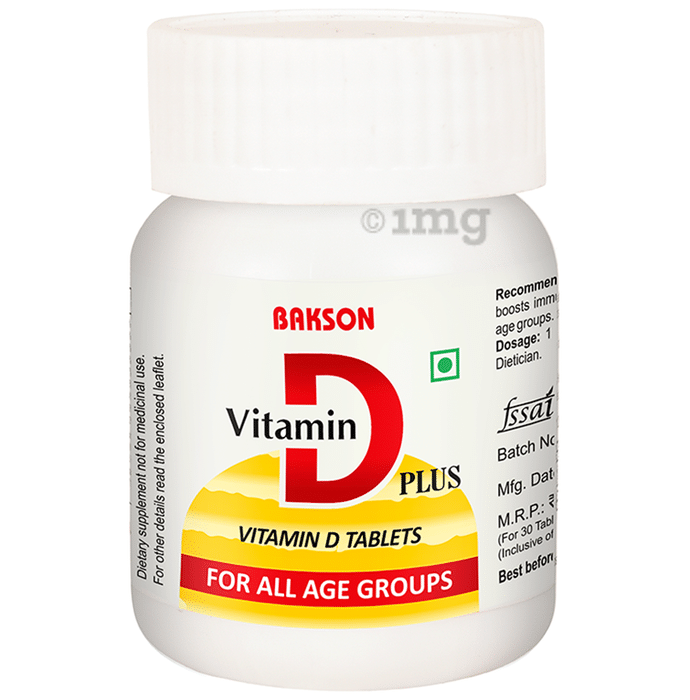 Bakson's Vitamin D Plus Tablet