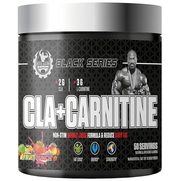 Dexter Jackson  Black Series CLA + Carnitine Powder Fruit Punch