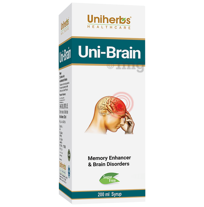 Uniherbs Uni-Brain Syrup Sugar Free