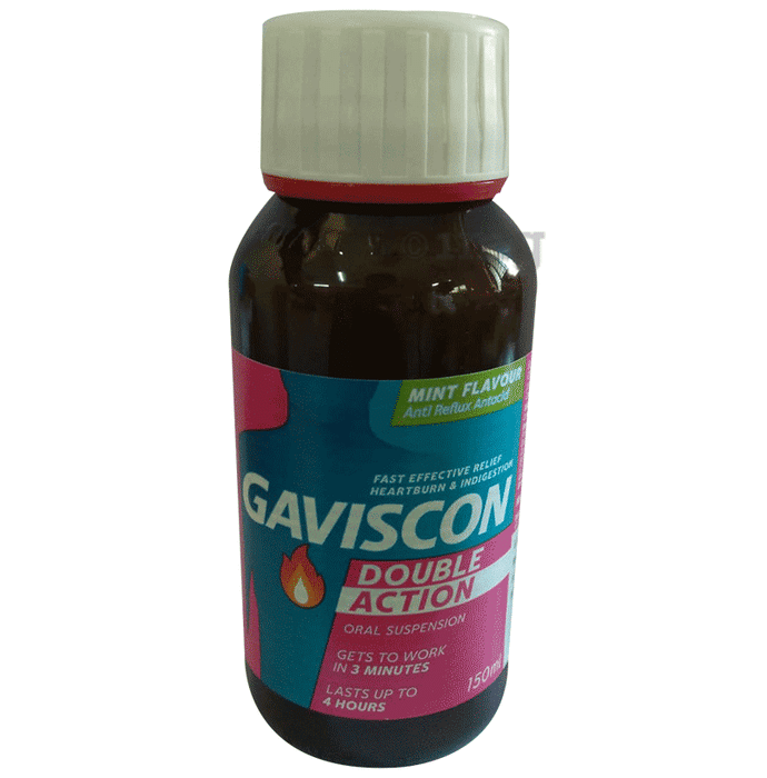 Gaviscon Oral Suspension | Relieves Heartburn & Indigestion | Flavour Mint
