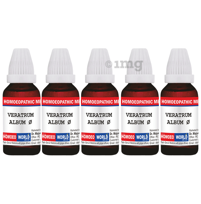 Dr. Majumder Homeo World Veratrum Album Mother Tincture (30ml Each) Q
