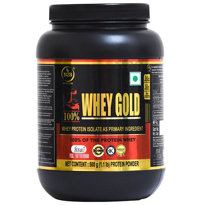 N2B 100% Whey Gold Powder Gourmet Chocolate