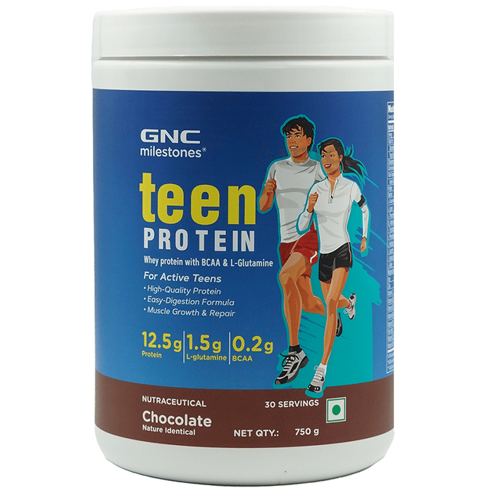 GNC Milestones Teen Protein Powder Chocolate
