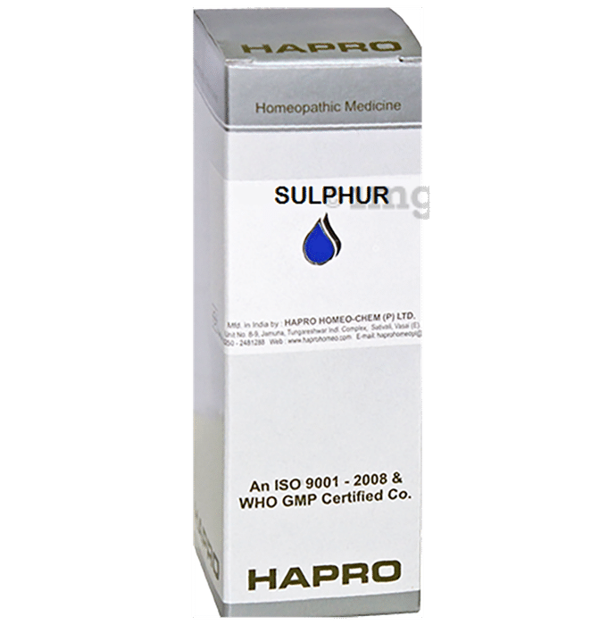 Hapro Sulphur Dilution 200