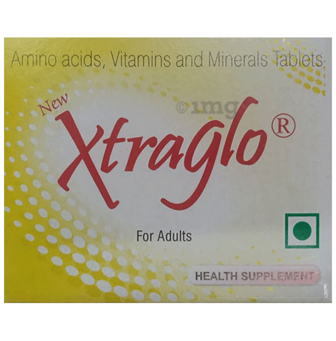 New Xtraglo Tablet with Amino Acids, Vitamins & Minerals