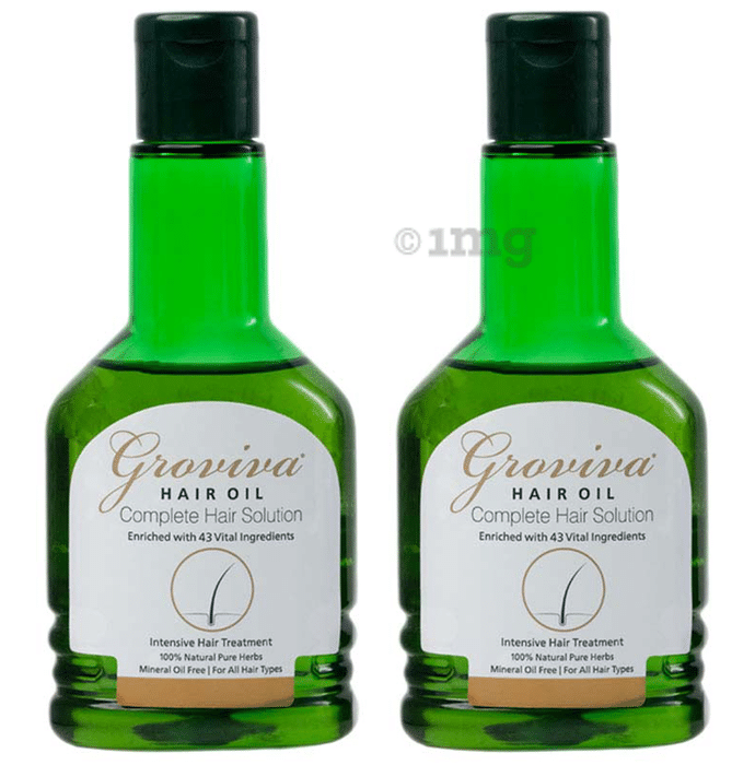 Groviva Complete Hair Solution Oil (100ml Each)