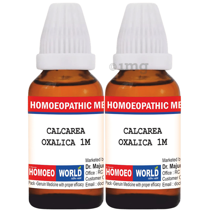 Dr. Majumder Homeo World Calcarea Oxalica Dilution (30ml Each) 1M