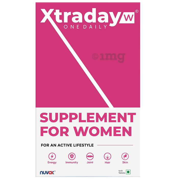 Nuvox Xtraday Tablet Supplement Tablet for Women (10 Each)