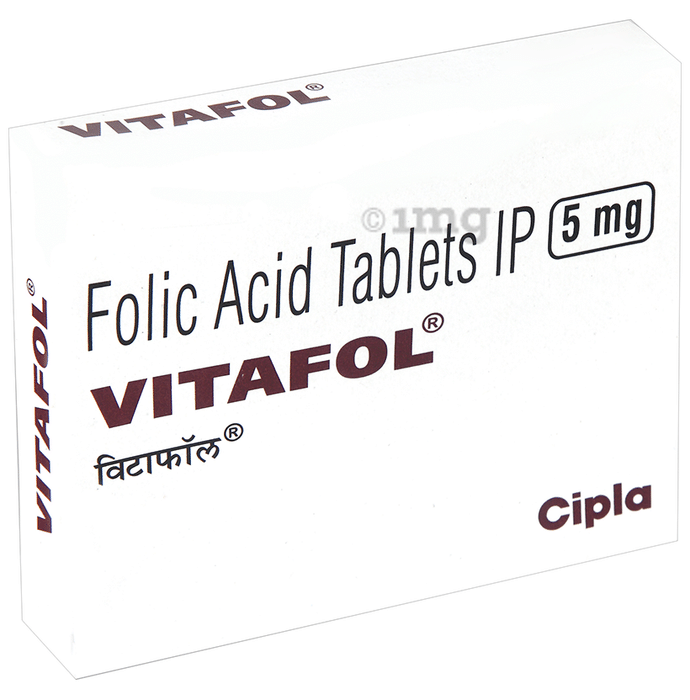 Vitafol 5mg Tablet for Folic Acid Deficiency