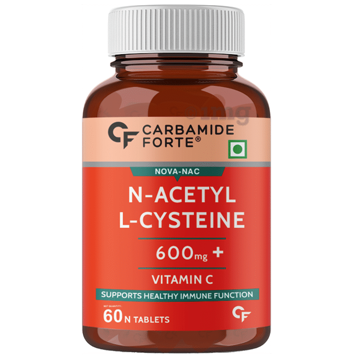 Carbamide Forte N-Acetyl L-Cysteine 600mg Tablet