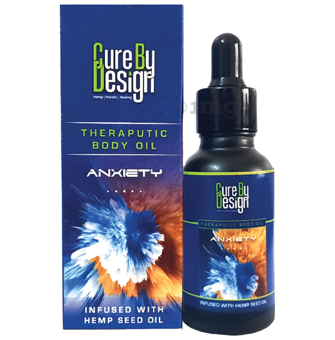 Cure By Design Theraputic Body Oil Anxiety