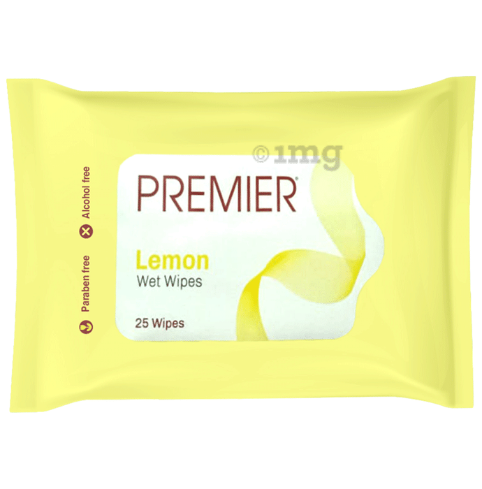 Premier Lemon Wet Wipe (25 Each)