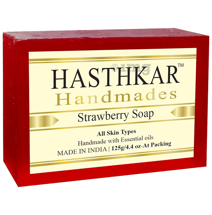 Hasthkar Handmades  Strawberry Soap