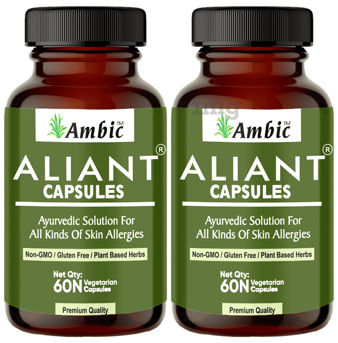 Ambic Aliant Vegetarian Capsule (60 Each)