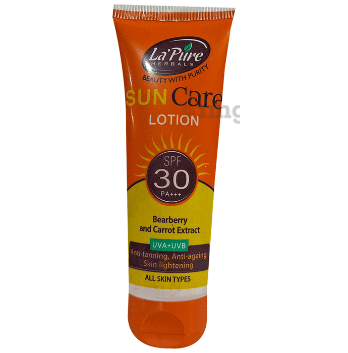 Wings Sun Care Lotion SPF 30 PA+++ Lotion Bearberry & Carrot Extract