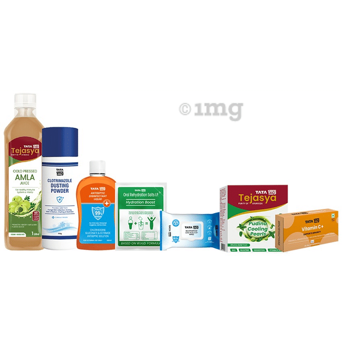 Tata 1mg Summer Essential Combo Pack