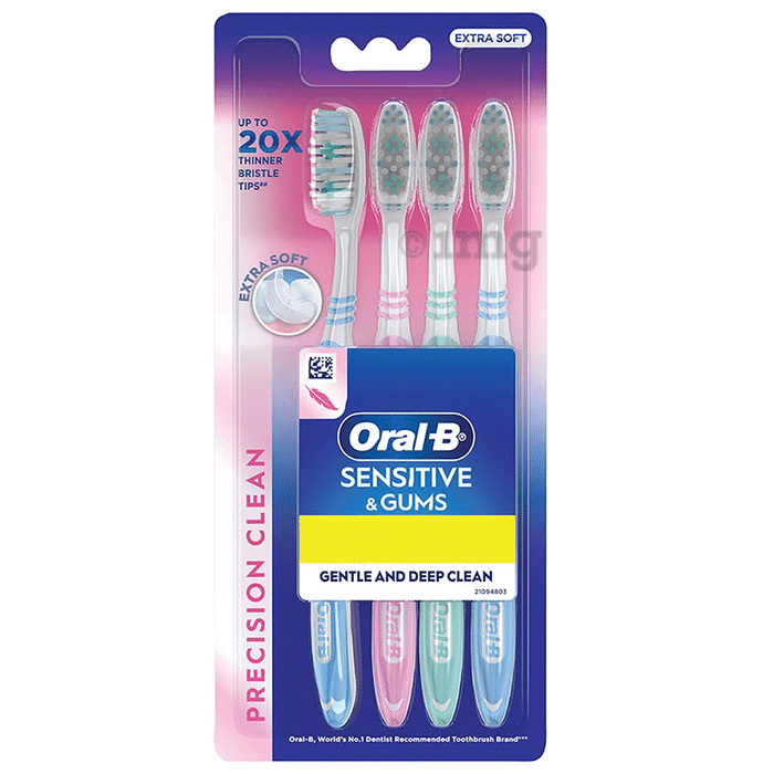 Oral-B Toothbrush Sensitive & Gums Buy 2 Get 2 Free