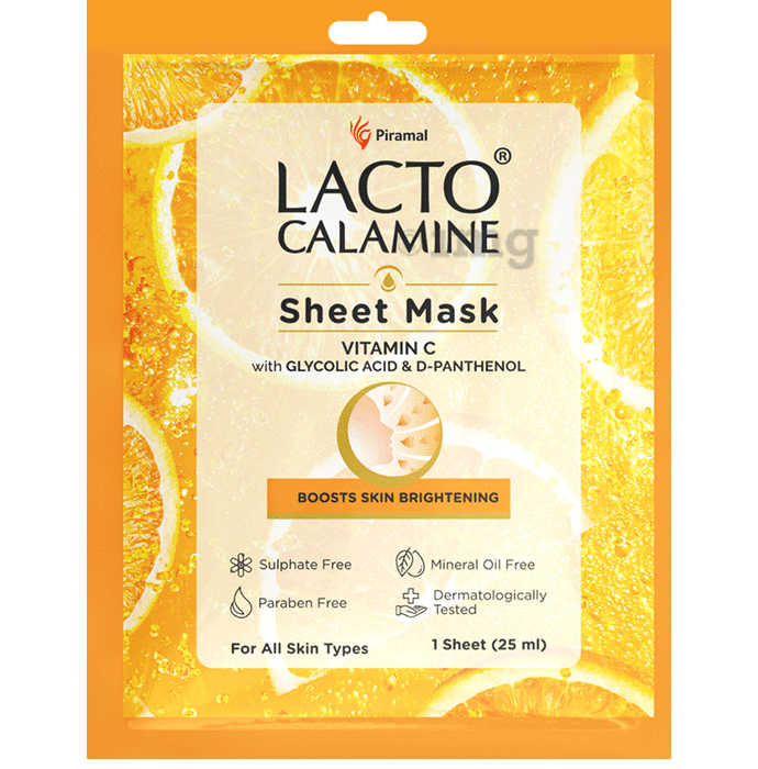 Lacto Calamine Vitamin C Sheet Mask