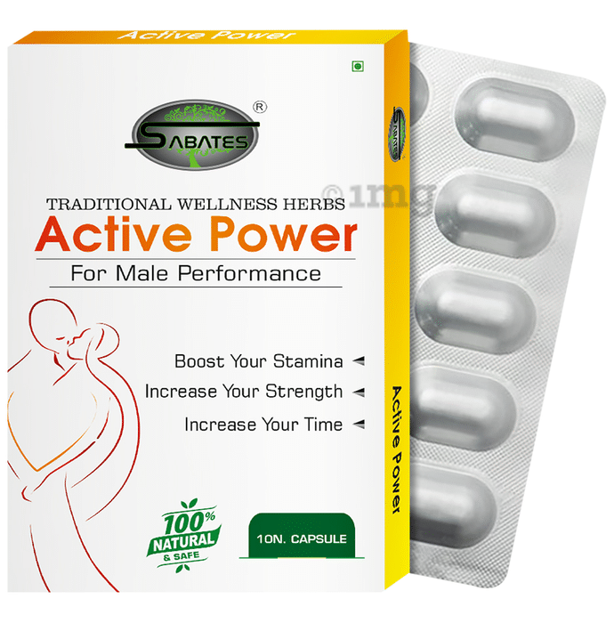 Sabates Active Power for Male Performance Capsule