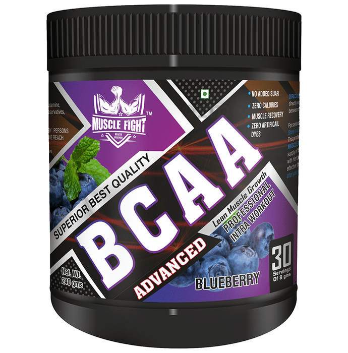 Muscle Fight Bcaa Advanced Blueberry