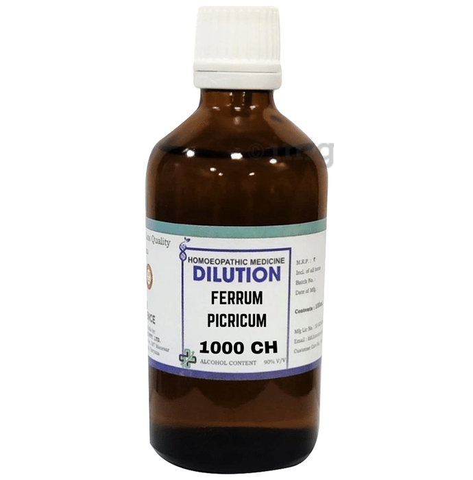 LDD Bioscience Ferrum Picricum Dilution 1000 CH