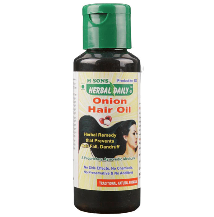 Herbal Daily Onion Hair Oil Buy bottle of 100.0 ml Oil at best price