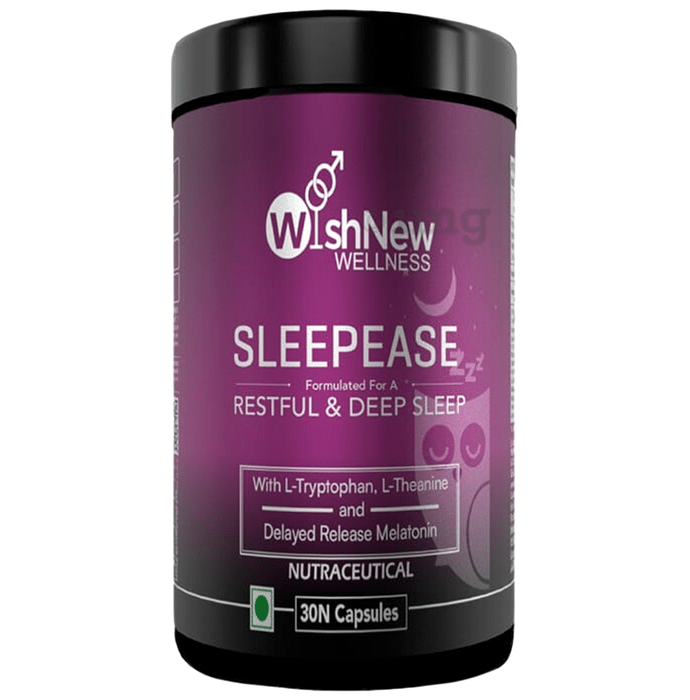 Wishnew Wellness Sleepease Restful & Deep Sleep Capsule