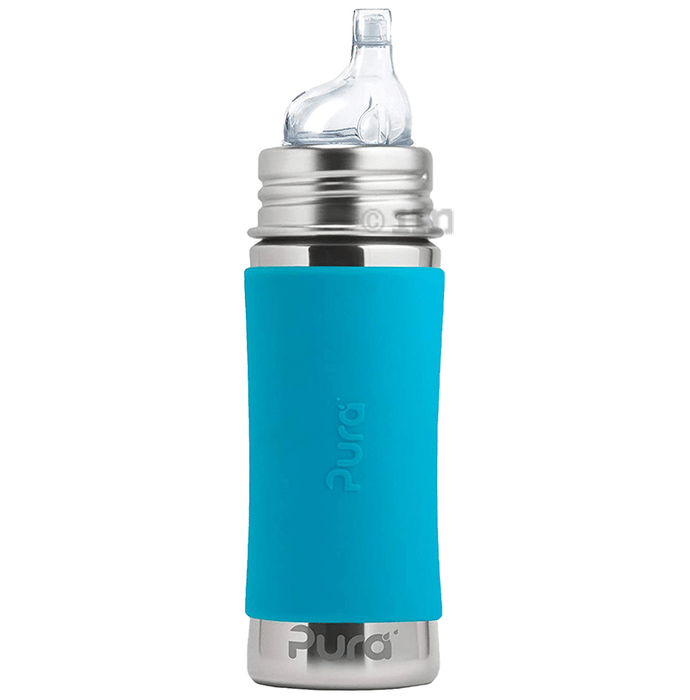 Pura Kiki Stainless Steel No Spill Sipper
