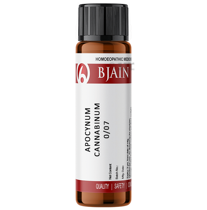 Bjain Apocynum Cannabinum Globules 0/7 LM