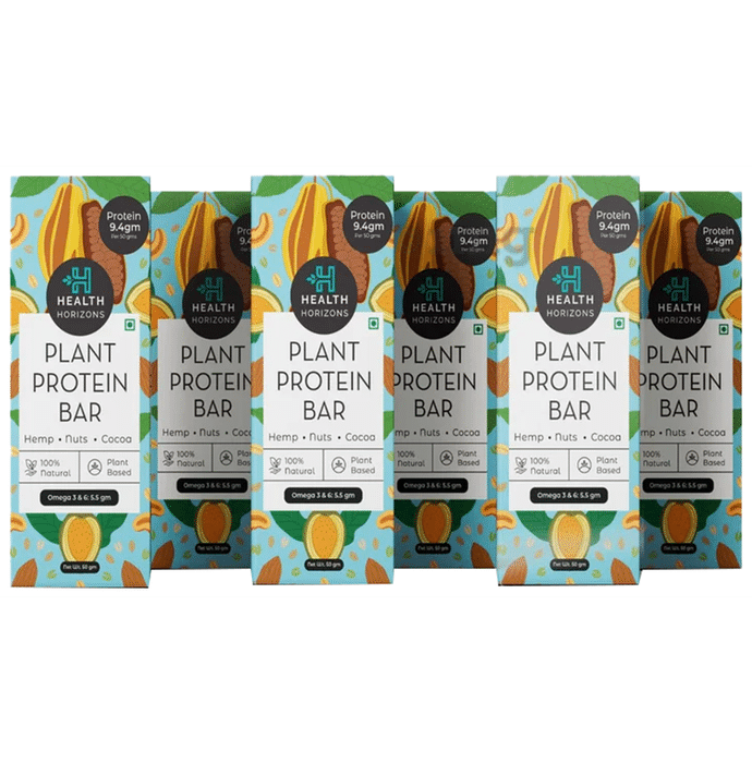 Health Horizons Plant Protein Bar (50gm Each)