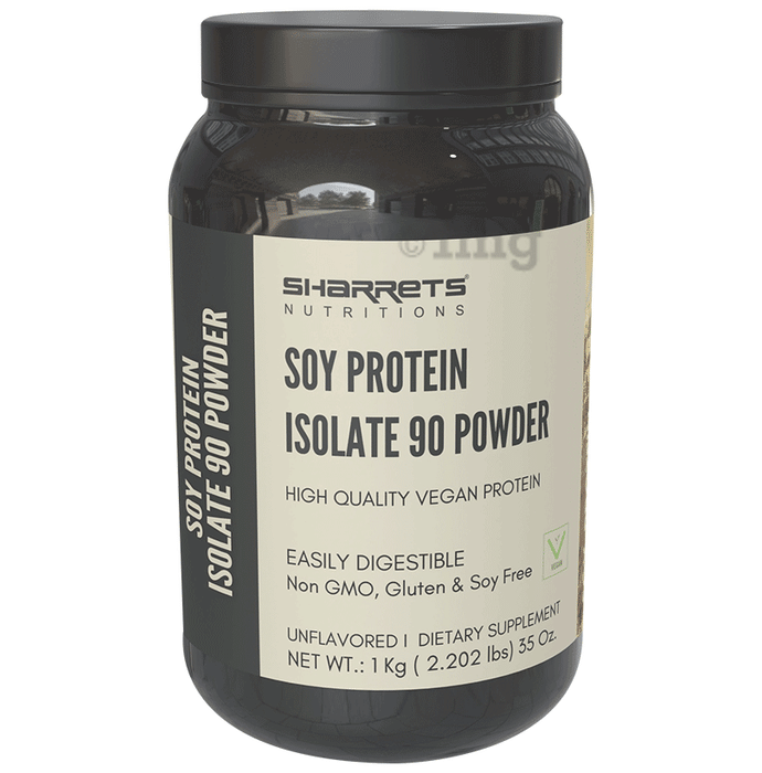 Sharrets Isolated Soy Protein 90% Powder Unflavoured