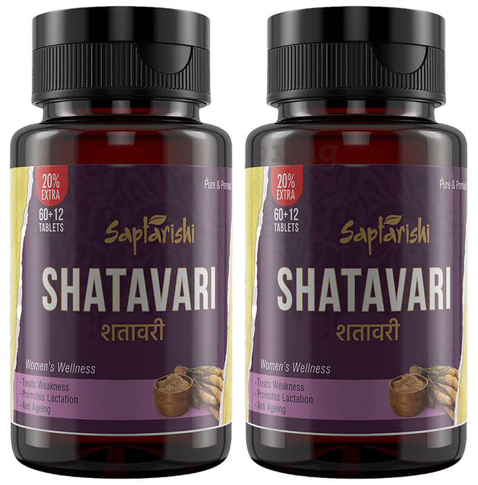 Saptarishi Shatavari Tablet (72 Each)