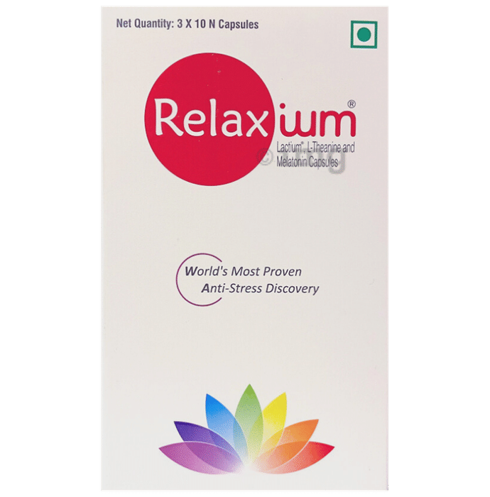 Relaxium Lactium Capsule  for Stress, Anxiety & Sleep