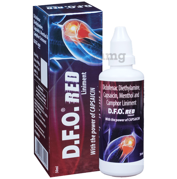 DFO Red Pain Relief Liniment with Capsaicin