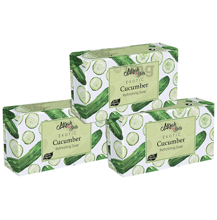 Mirah Belle Exotic Soap (125gm Each) Cucumber