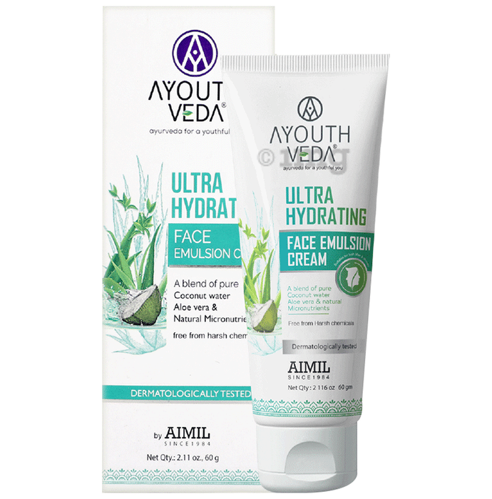 Ayouthveda Ultra Hydrating Face Emulsion Cream